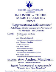 Sala Consilina: domani incontro dell’Ordine degli Avvocati “Rappresentanza dell’avvocatura”