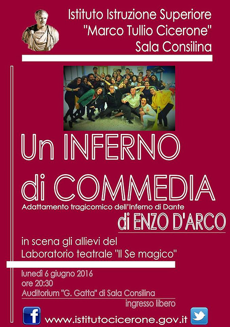 Sala Consilina: questa sera in scena “Un inferno di commedia” di Enzo D’Arco