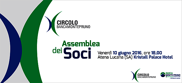 Atena Lucana: oggi l’Assemblea dei Soci del Circolo Banca Monte Pruno