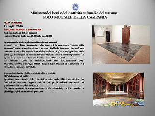 La Certosa di Padula e il Museo del Suolo di Pertosa aderiscono alla “Festa dei Musei”