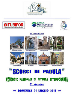 Il 31 luglio la VII edizione di “Scorci di Padula”, Concorso Nazionale di Pittura Estemporanea