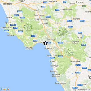 Scossa di terremoto nel Golfo di Policastro. Magnitudo 2.7