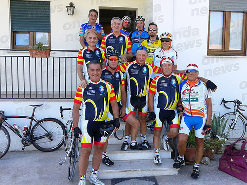 Fedeli in bicicletta da Polla a Roma per incontrare Papa Francesco