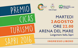 Sapri: domani la seconda edizione del Premio “CICAS Turismo”