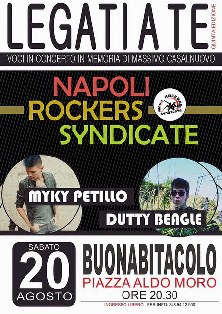 Buonabitacolo: stasera il concerto “Legati a te” in ricordo di Massimo Casalnuovo