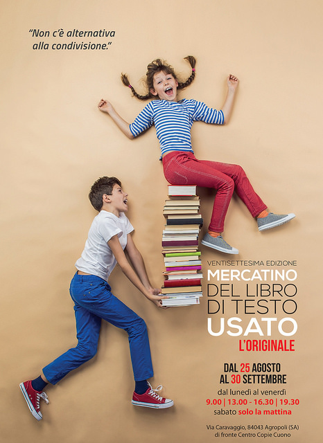 Agropoli: contro il caro libri scolastici arriva il “Mercatino del libro usato”