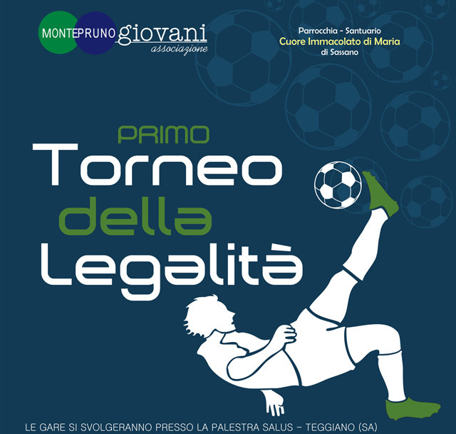 L’Associazione Monte Pruno Giovani organizza il I Torneo della Legalità