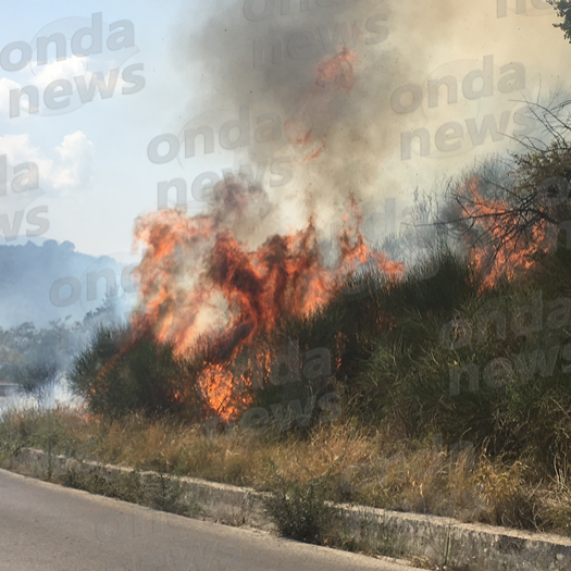 Incendio Vietri Evidenza