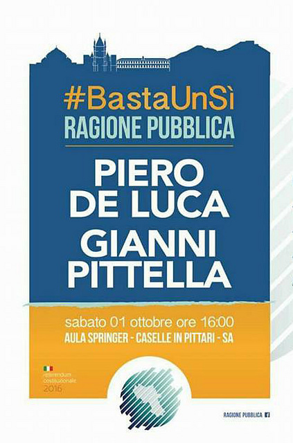 Caselle in Pittari: domani incontro con i parlamentari per discutere del referendum