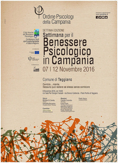 Teggiano diventa “Città amica del Benessere psicologico”.Appuntamento per l’8 novembre