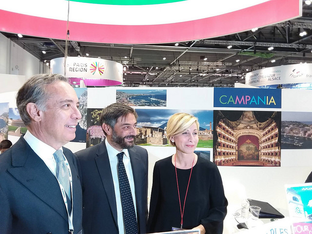 La Regione al World Travel Market a Londra.Corrado Matera:”Vincente il brand Campania”