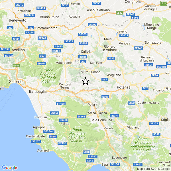 Lieve scossa di terremoto nel salernitano. Epicentro a San Gregorio Magno