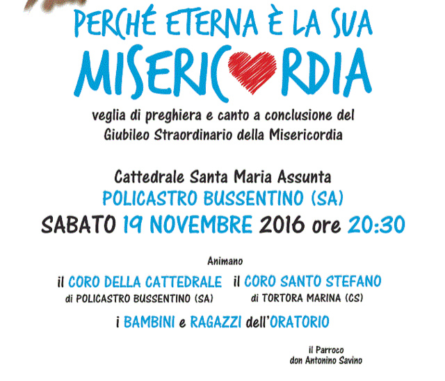 Chiusura del Giubileo. Questa sera veglia di preghiera nella Cattedrale di Policastro