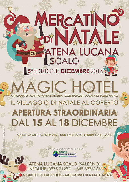 Al Magic Hotel apertura straordinaria, dal 15 al 18 dicembre, del Mercatino di Natale