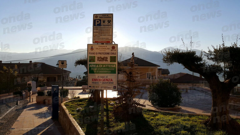 Sala Consilina: installati i cartelli informativi “Area attesa”della Protezione Civile