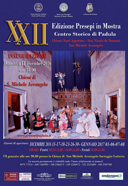 Padula: domani presentazione della XXII edizione di “Presepi in mostra”