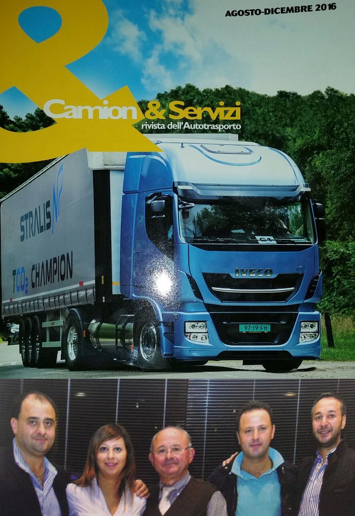 La Russo Service di Sala Consilina conquista la rivista di Iveco “Camion&Servizi”