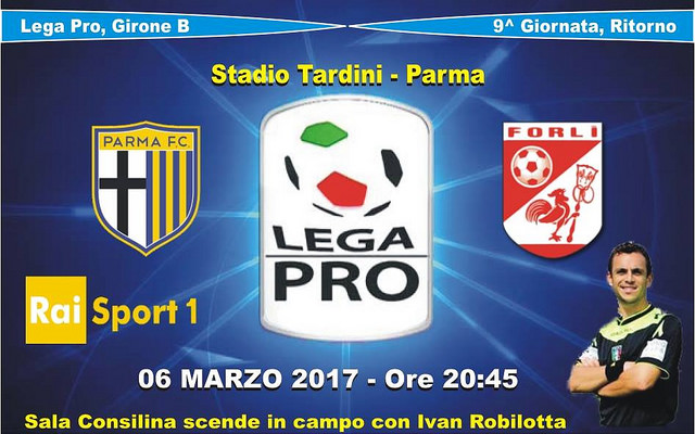 L’arbitro Ivan Robilotta, della sezione A.I.A. di Sala Consilina, su Rai Sport per Parma – Forlì