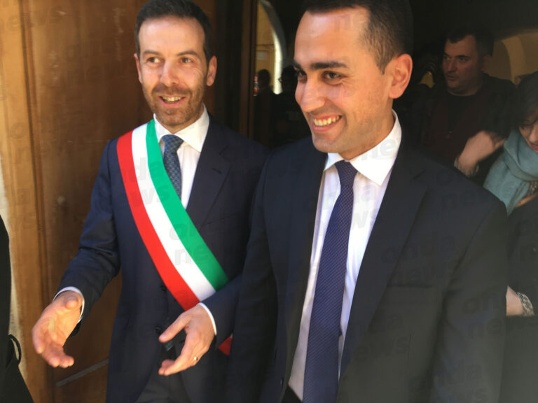 Luigi Di Maio a Balvano per il 73esimo anniversario della tragedia del treno 8017