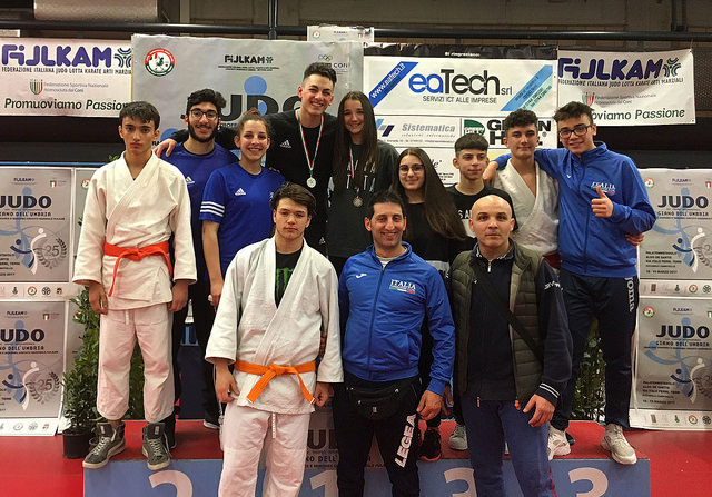 Grande successo per gli atleti della New Kodokan al Torneo Internazionale di Fijlkam a Terni