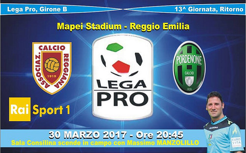 Calcio Lega Pro. L’arbitro di Teggiano Massimo Manzolillo su Rai Sport per Reggiana-Pordenone