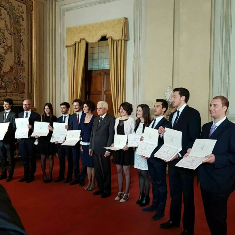 Premiazione Caifa Mattarella