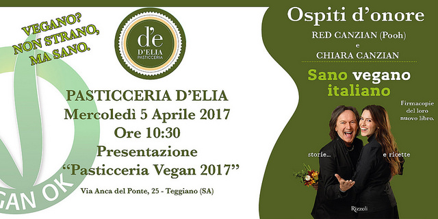 Teggiano: il 5 aprile Red Canzian ospite d’onore alla Pasticceria D’Elia