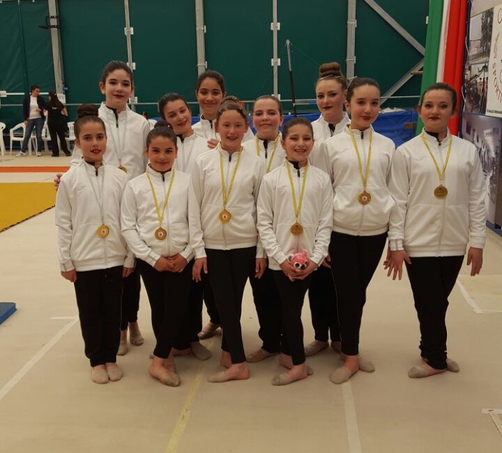 Le atlete dell’A.S. Kodokan Ginnastica di Atena Lucana protagoniste ai Campionati regionali