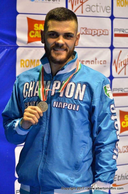 Emanuele Sarnataro di Teggiano convocato in Nazionale per gli europei di karate