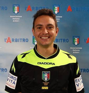 Manuel Robilotta, arbitro della sezione di Sala Consilina, assistente per Pisa-Cittadella