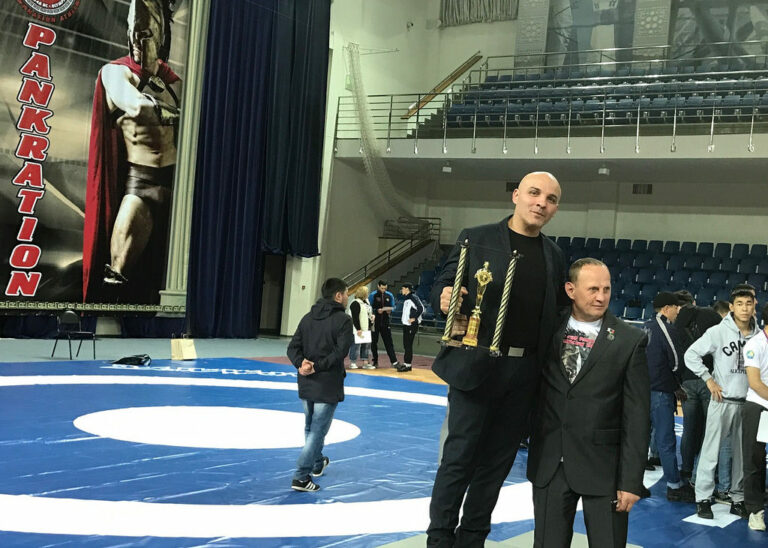 Pietro Amendola,titolare della “New Kodokan”, premiato a Mosca come Miglior Tecnico di Pankration