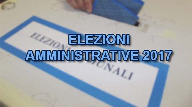 ELEZIONI AMMINISTRATIVE 2017