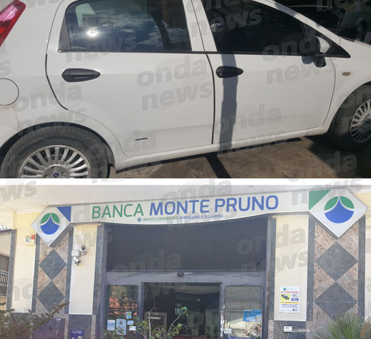 auto rapina bcc evidenza