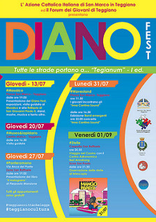 Teggiano: al via il 13 luglio la prima edizione del “DianoFest”