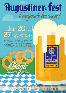 Al Magic Hotel di Atena Lucana prende il via “La Festa della Birra Bavarese”