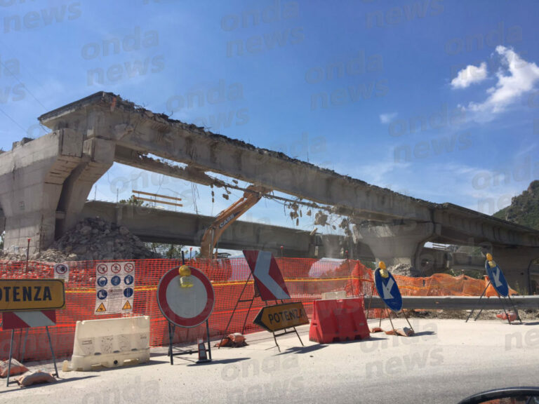 Lavori sul raccordo Sicignano-Potenza. Chiusa al transito la S.P.94 fino al 21 settembre