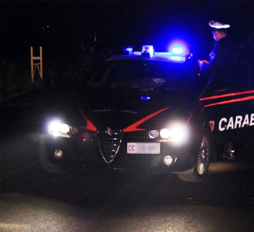 carabinieri evidenza notte settembre 2017