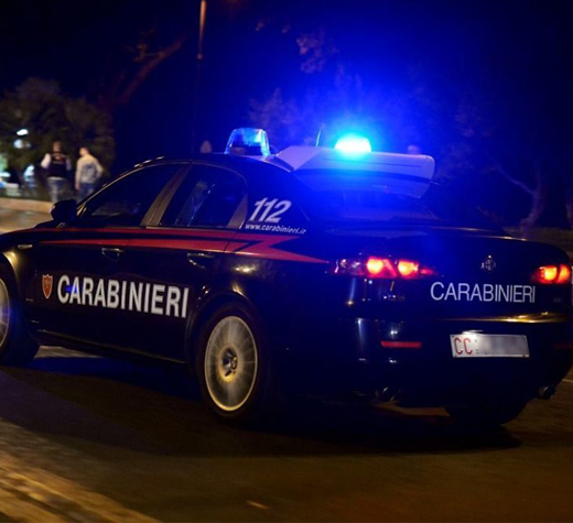 carabinieri evidenza notte settembre 5