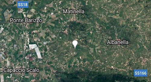 Scossa di terremoto tra Albanella e Capaccio. Magnitudo 2.9