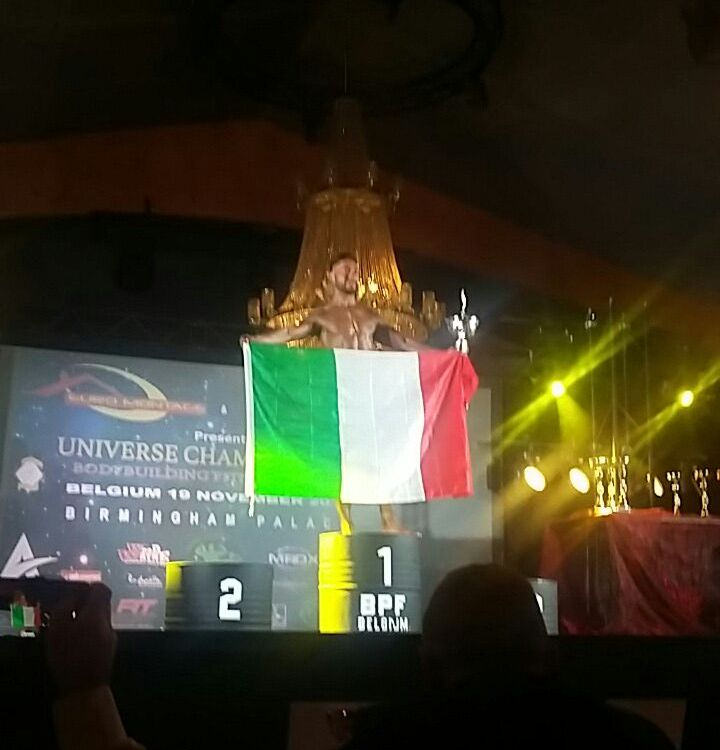 Luciano Coppola di Sant’Angelo Le Fratte conquista i Campionati del Mondo di Body Building in Belgio