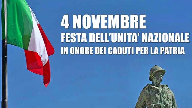 Domani,nel giorno delle Forze Armate e dell’Unità Nazionale,il Vallo di Diano celebra i caduti in guerra