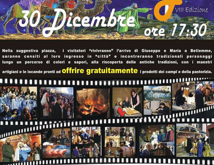 Teggiano: oggi pomeriggio l’8^edizione del Presepe vivente nella frazione di San Marco