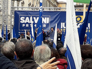 Una delegazione di “Noi con Salvini” dal Vallo di Diano a Roma per protestare contro lo Ius Soli