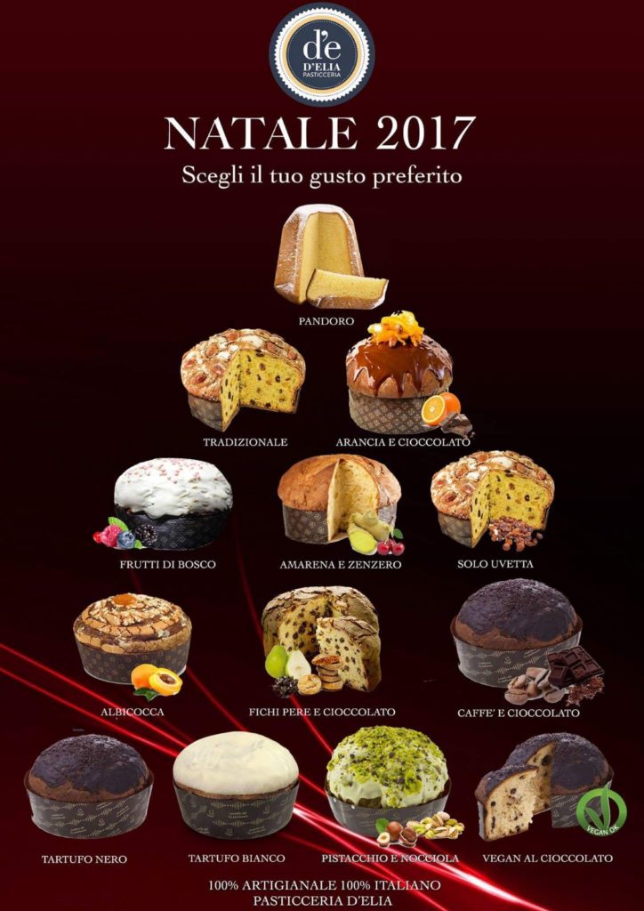 La Pasticceria D’Elia di Teggiano presenta per Natale la golosa artigianalità dei suoi panettoni