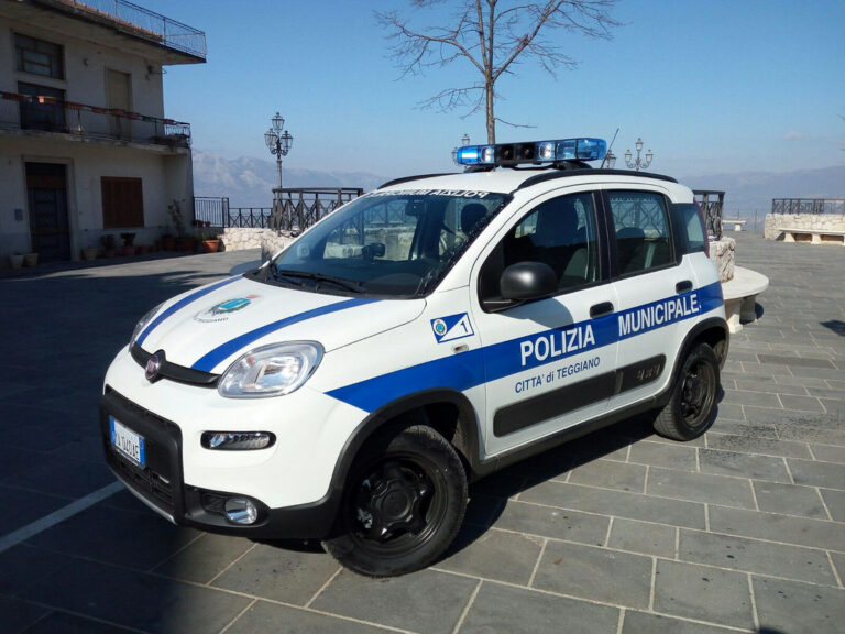 Teggiano:una nuova Fiat Panda 4×4 per la Polizia Municipale.Sarà possibile applicare lo “Street Control”