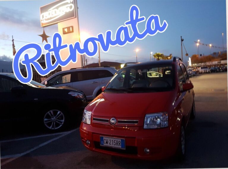 Auto rubata ad Atena Lucana. Restituita alla Concessionaria Superauto la Fiat Panda ritrovata ad Otranto