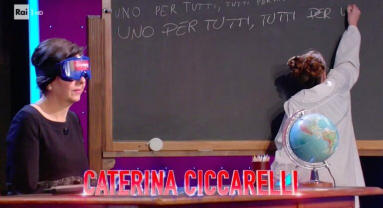 Riconosce i suoi alunni dal suono del gessetto.A “Superbrain” su Rai1 protagonista una maestra cilentana