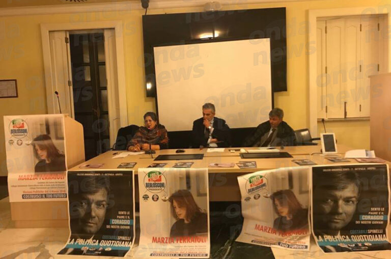 Elezioni politiche. A San Pietro al Tanagro l’incontro con Marzia Ferraioli, candidata di Forza Italia