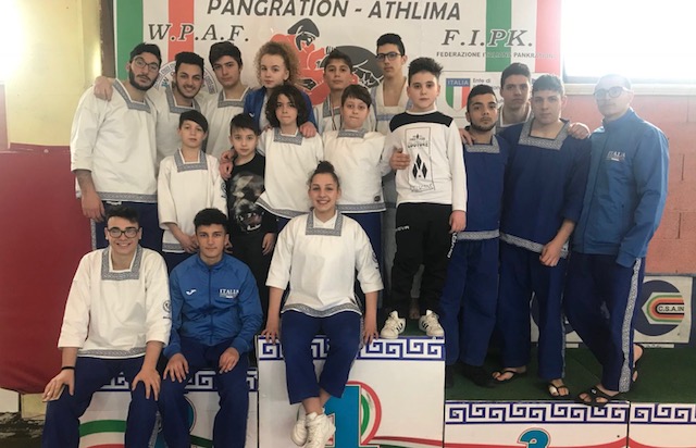 San Pietro al Tanagro: la New Kodokan conquista il Campionato Italiano Assoluto di Pangration Athlima