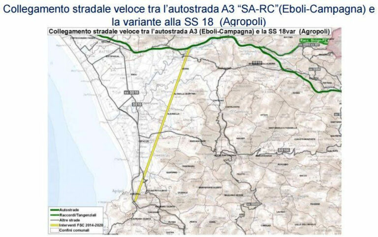 Bretella di collegamento tra Agropoli ed Eboli. Massimo Cariello:”La Piana del Sele non sarà isolata”